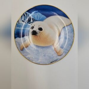 Franklin Mint "What's Up Pup?"  Limited Edition Plate by Wepplo